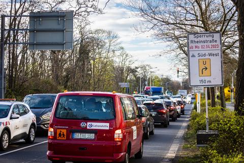 Darmstadt: So Läuft Die Sperrung Der Rheinstraßenbrücke An